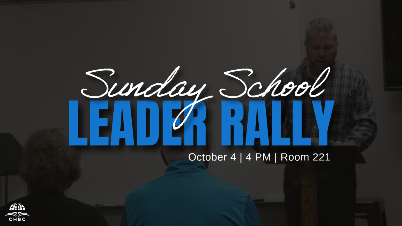 Sunday School Leader Meeting