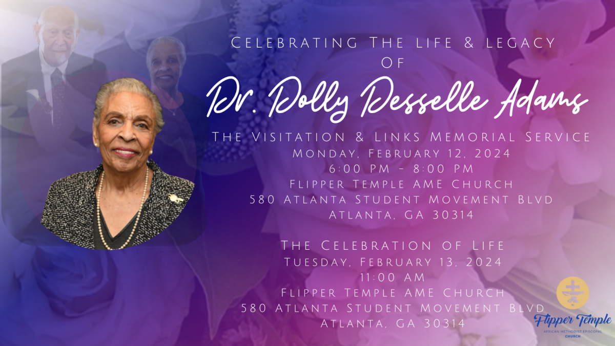 Celebrating The Life & Legacy of Dr. Dolly Desselle Adams 