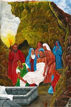 The Fourteenth Station: Jesus is Laid in the Tomb