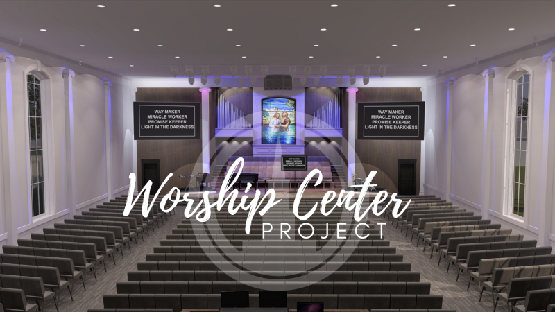 Worship Center Rendering