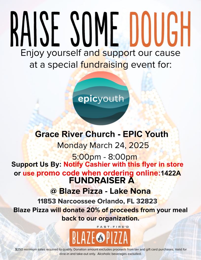 Youth Fundraiser/Church Social