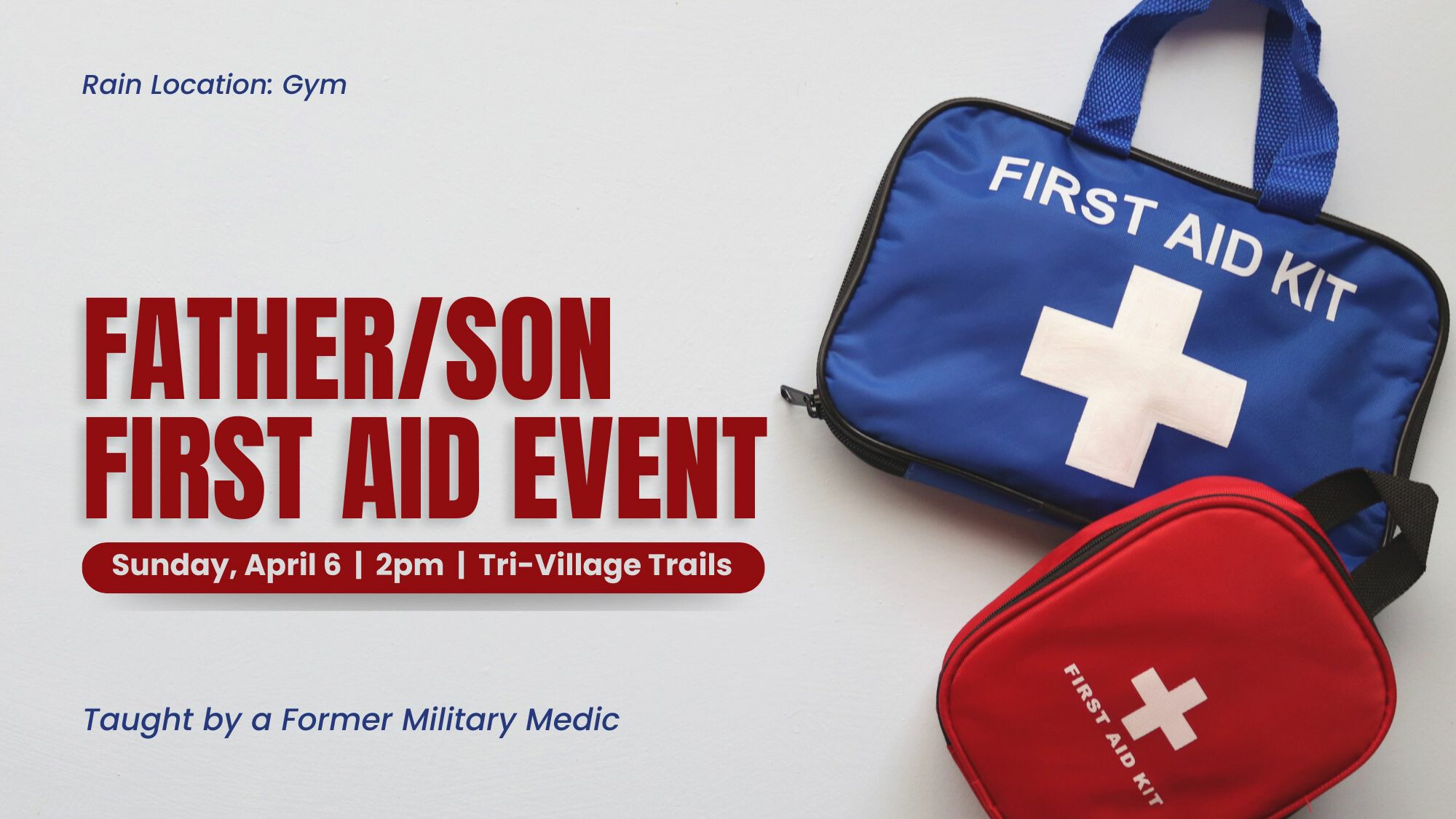 Father/Son First Aid Event