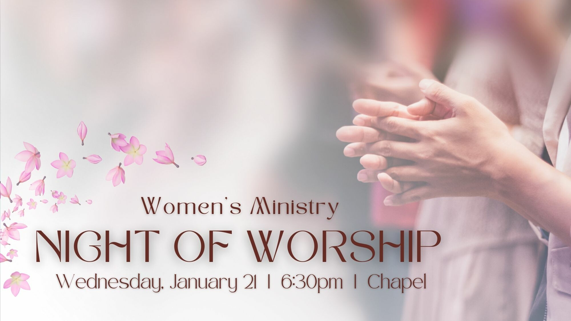 Women's Ministry Night of Worship
