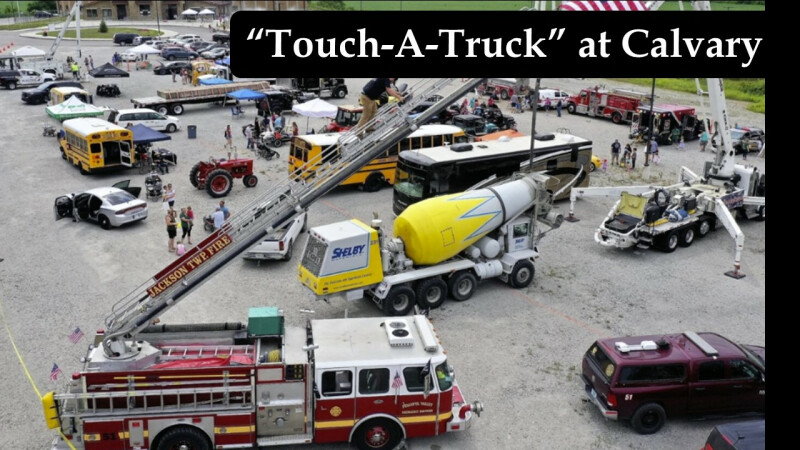 Touch-A-Truck Event at Calvary
