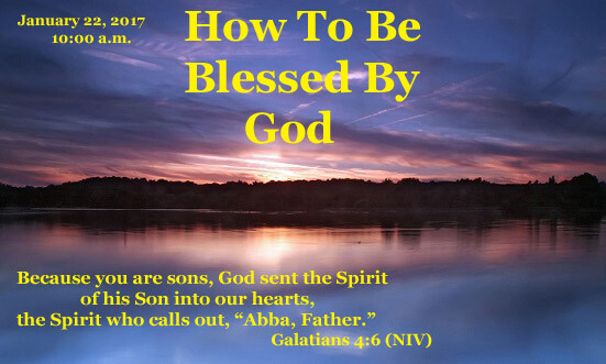 How To Be Blessed By God