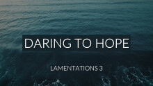 Daring to Hope