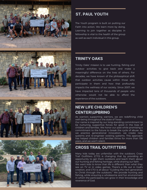 WILD GAME DINNER St. Paul Lutheran Church New Braunfels