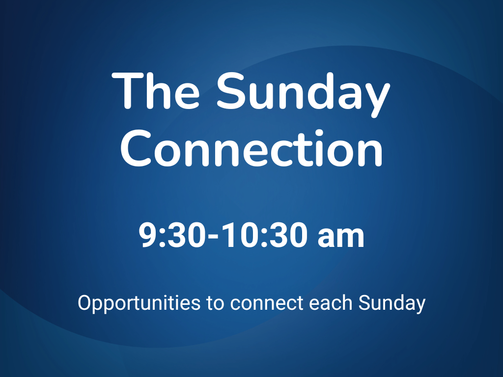 Image for The Sunday Connection