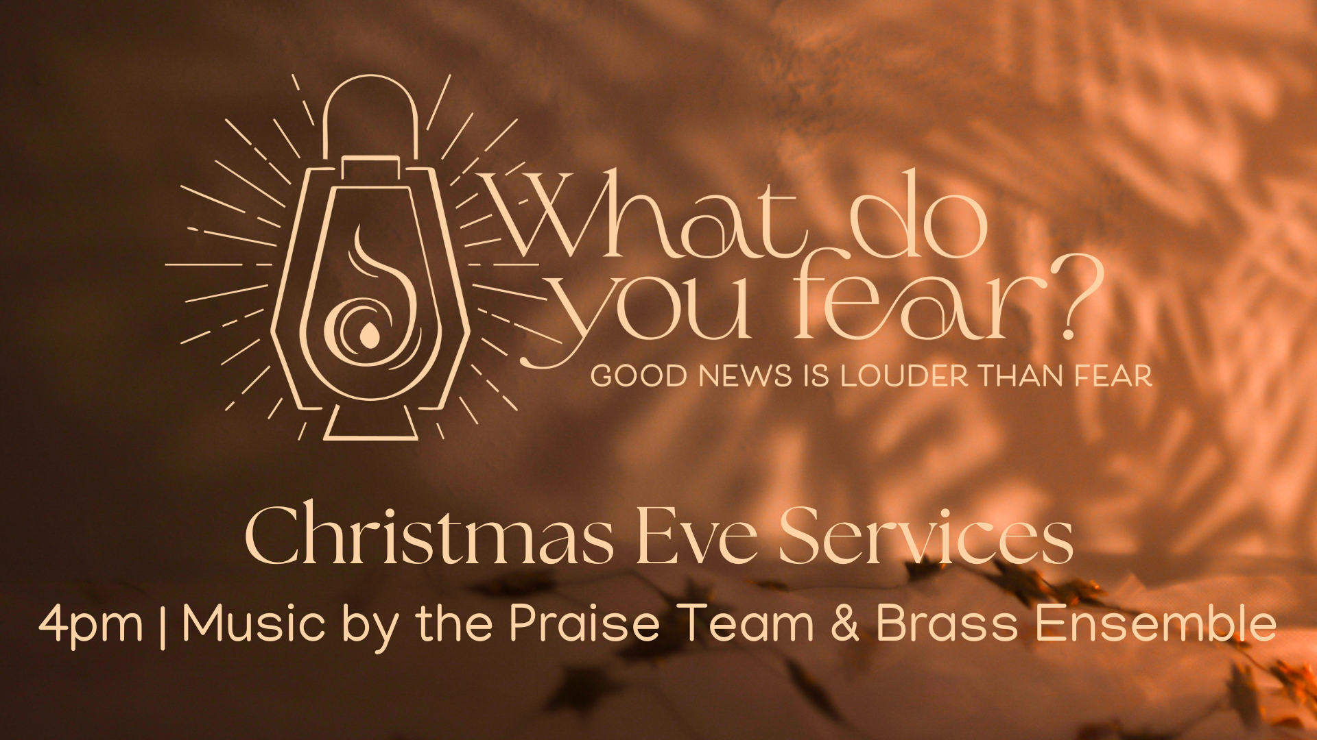 Image for Christmas Eve Candlelight Service - Praise Team and Brass
