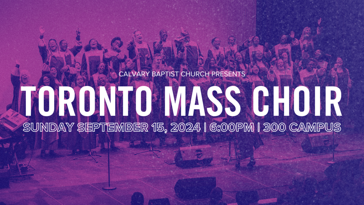 Toronto Mass Choir Concert