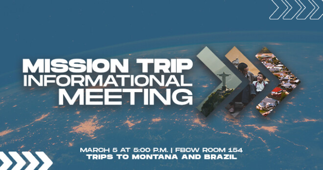 Missions Informational Meeting 2023