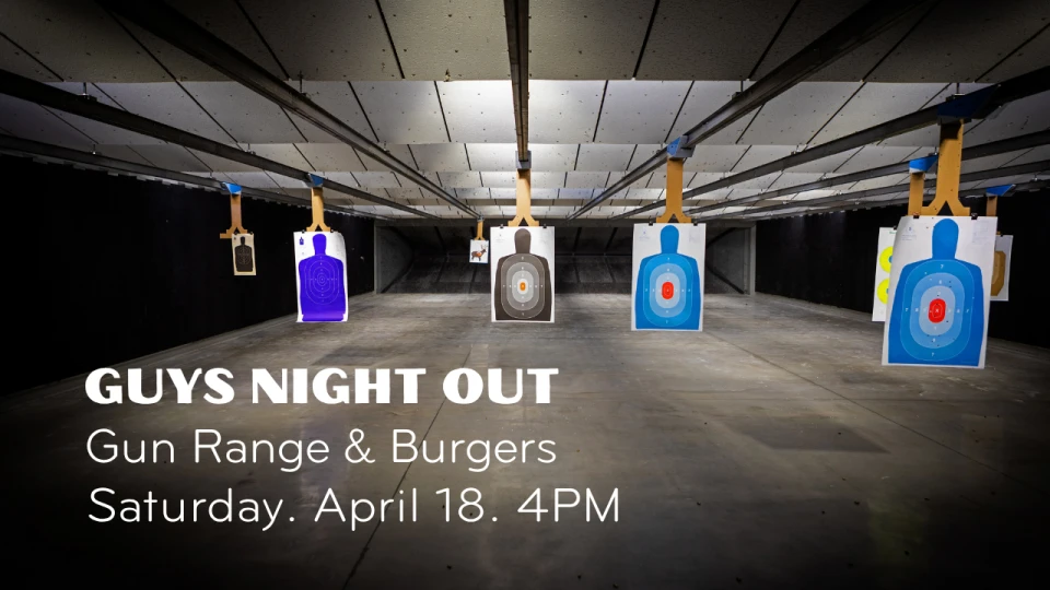 Guys Night: Gun Range & Burgers