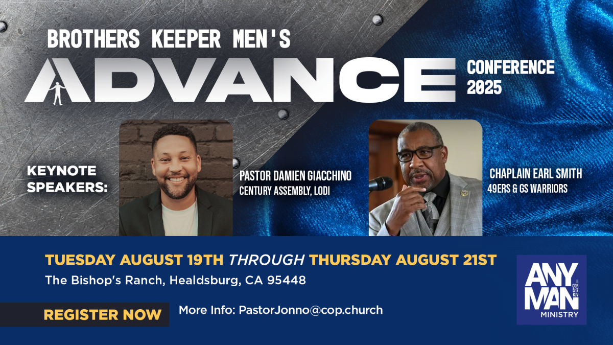 Any Man Ministry Brothers Keeper Men's Advance Conference 2025