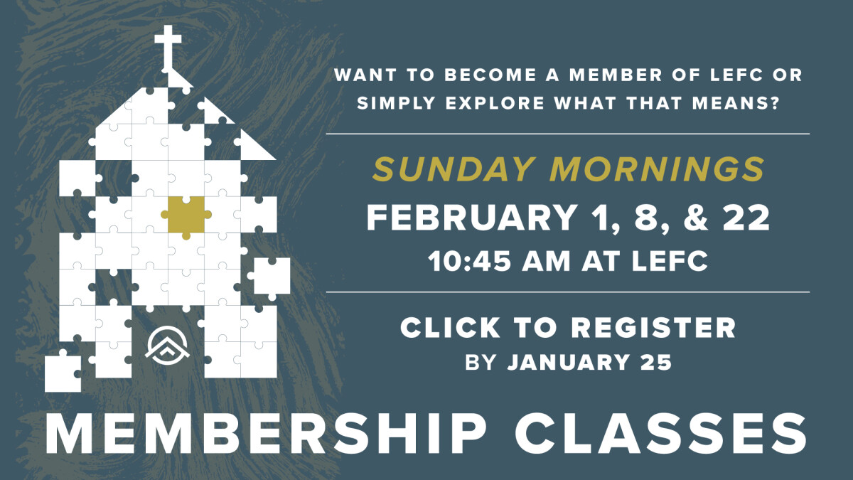 Membership Class Spring 2026