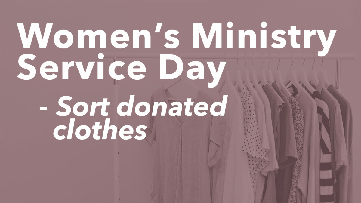 Women's Ministry Service Day