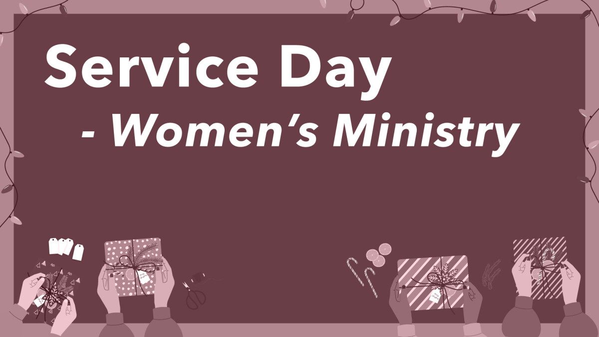 Women's Ministry Service Day