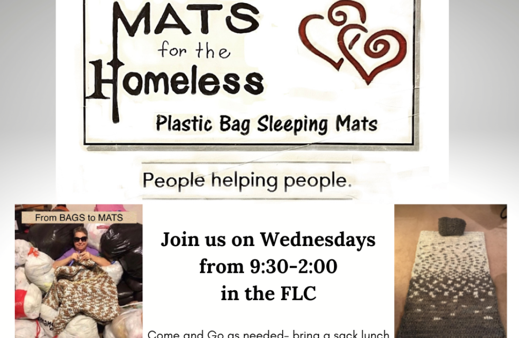 Mats for the Homeless