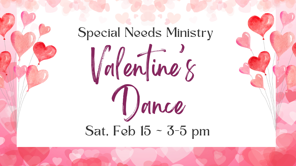 Special Needs Valentine's Dance