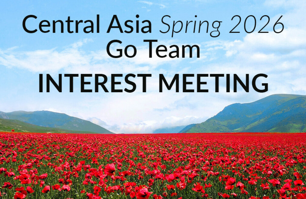 Spring 2026 Central Asia Interest Meeting