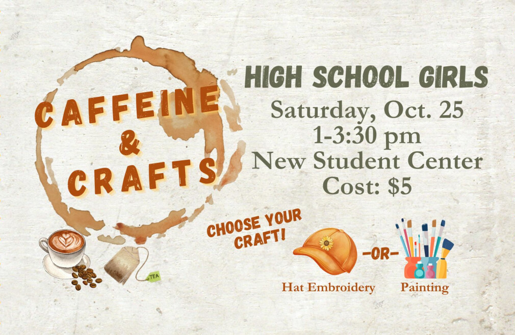 High School Girls Caffeine & Crafts