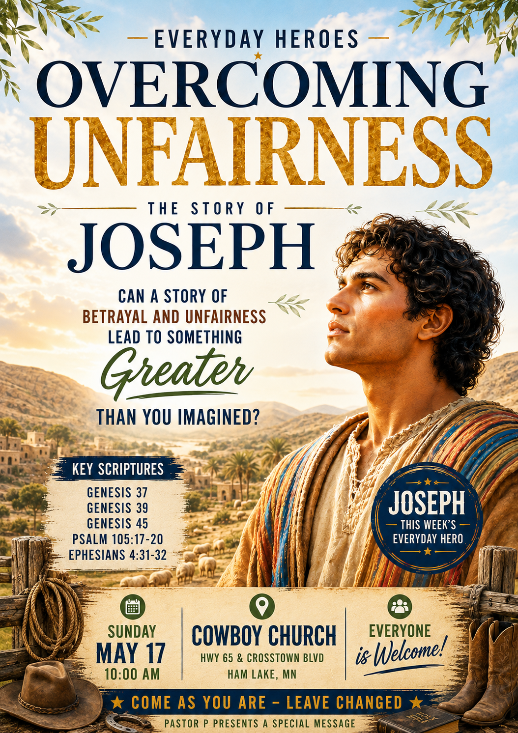 Sunday Message: Overcoming Unfairness