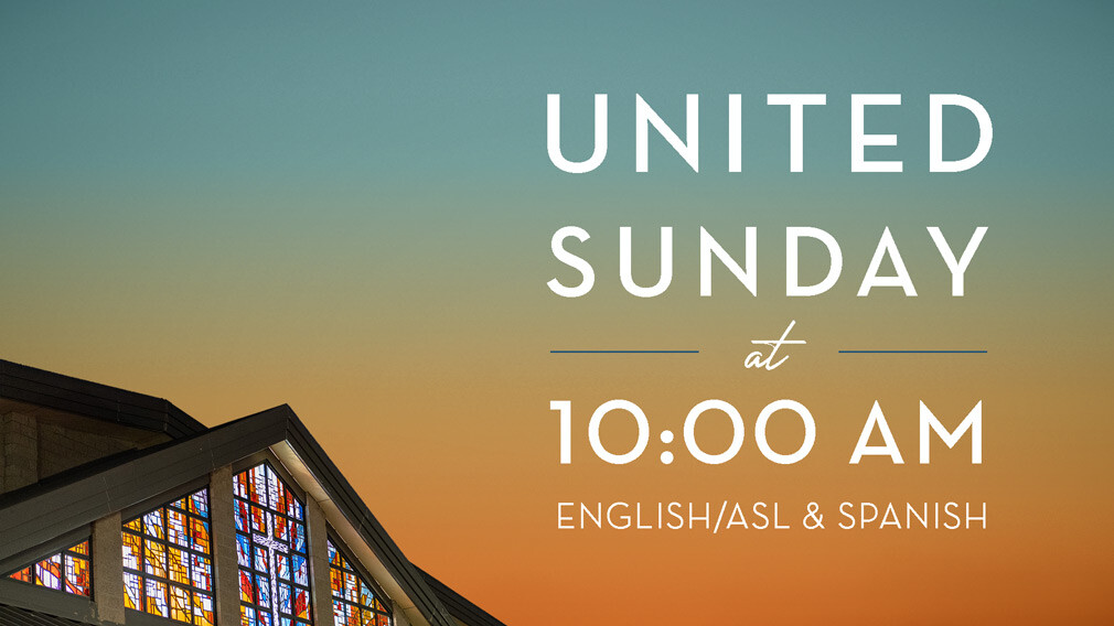United Sunday at 10:00am
