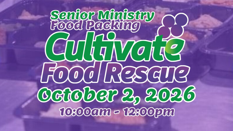 Senior Ministry Cultivate Food Rescue