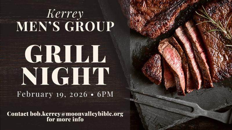 Kerrey Men's Group Grill Night 