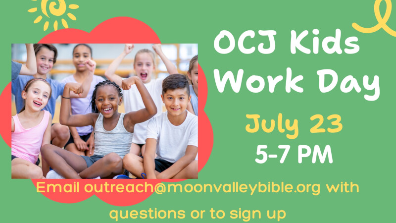 OCJ Kids Work Day