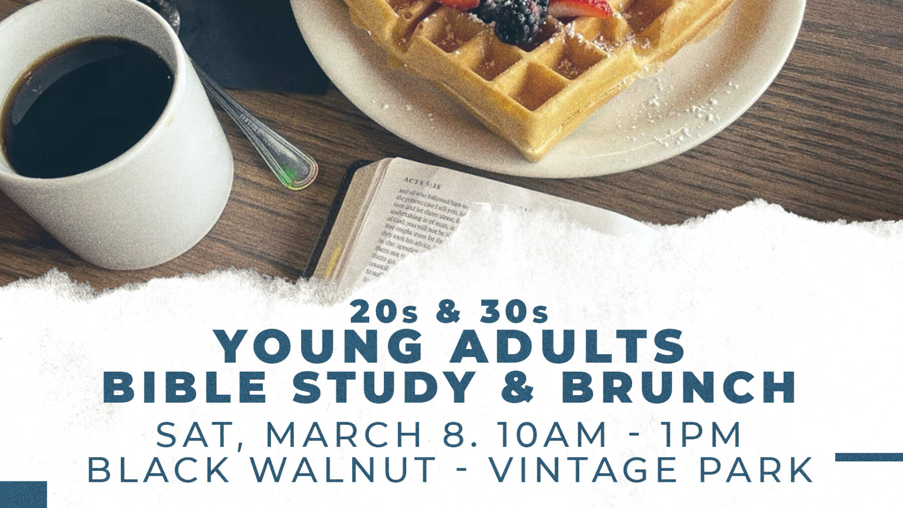 Young Adults Bible Study and Brunch