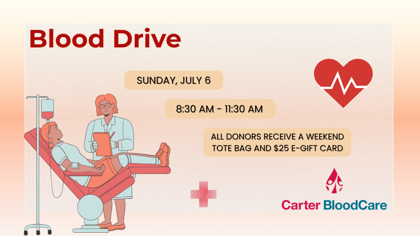 Blood Drive with Carter BloodCare