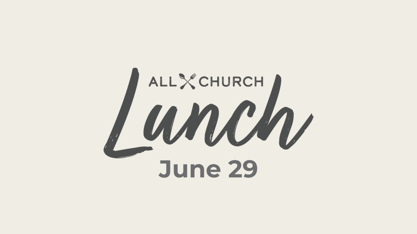 All Church Lunch: BBQ