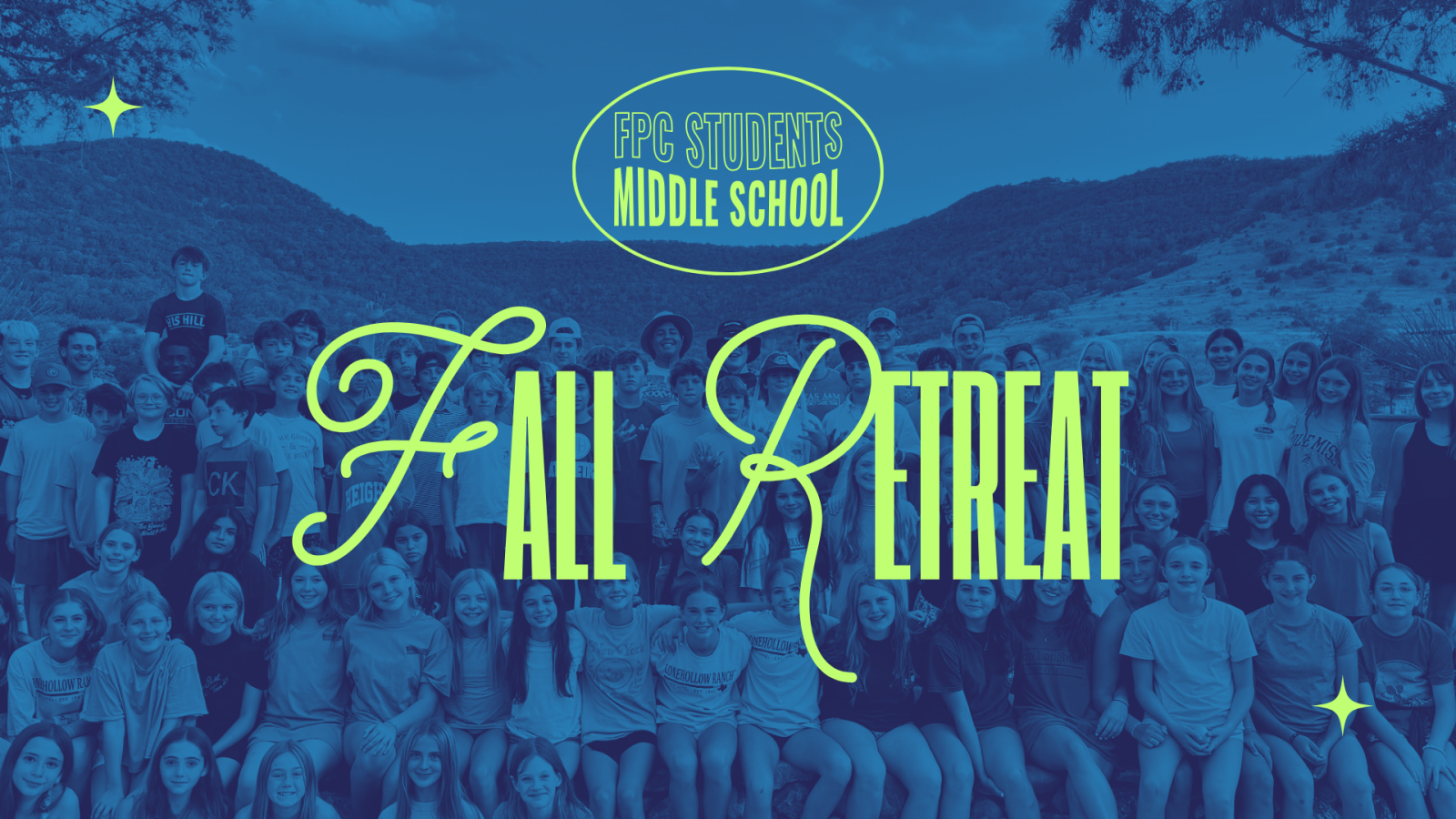 Middle School Retreat
