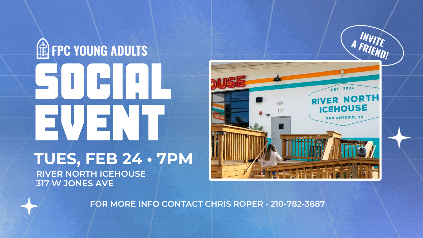 Young Adults at River North Icehouse