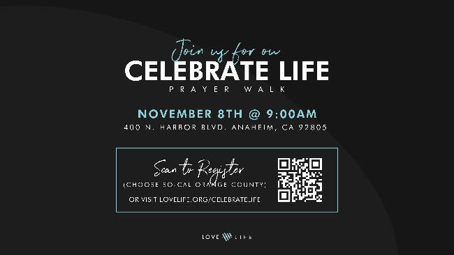 Love Life Prayer Walk