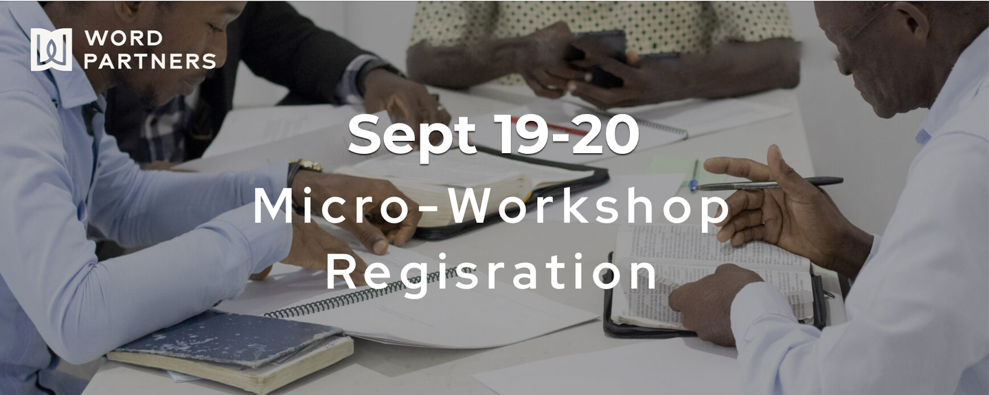 Word Partners Registration