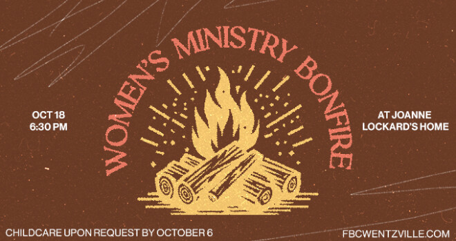 Women's Ministry Bonfire 