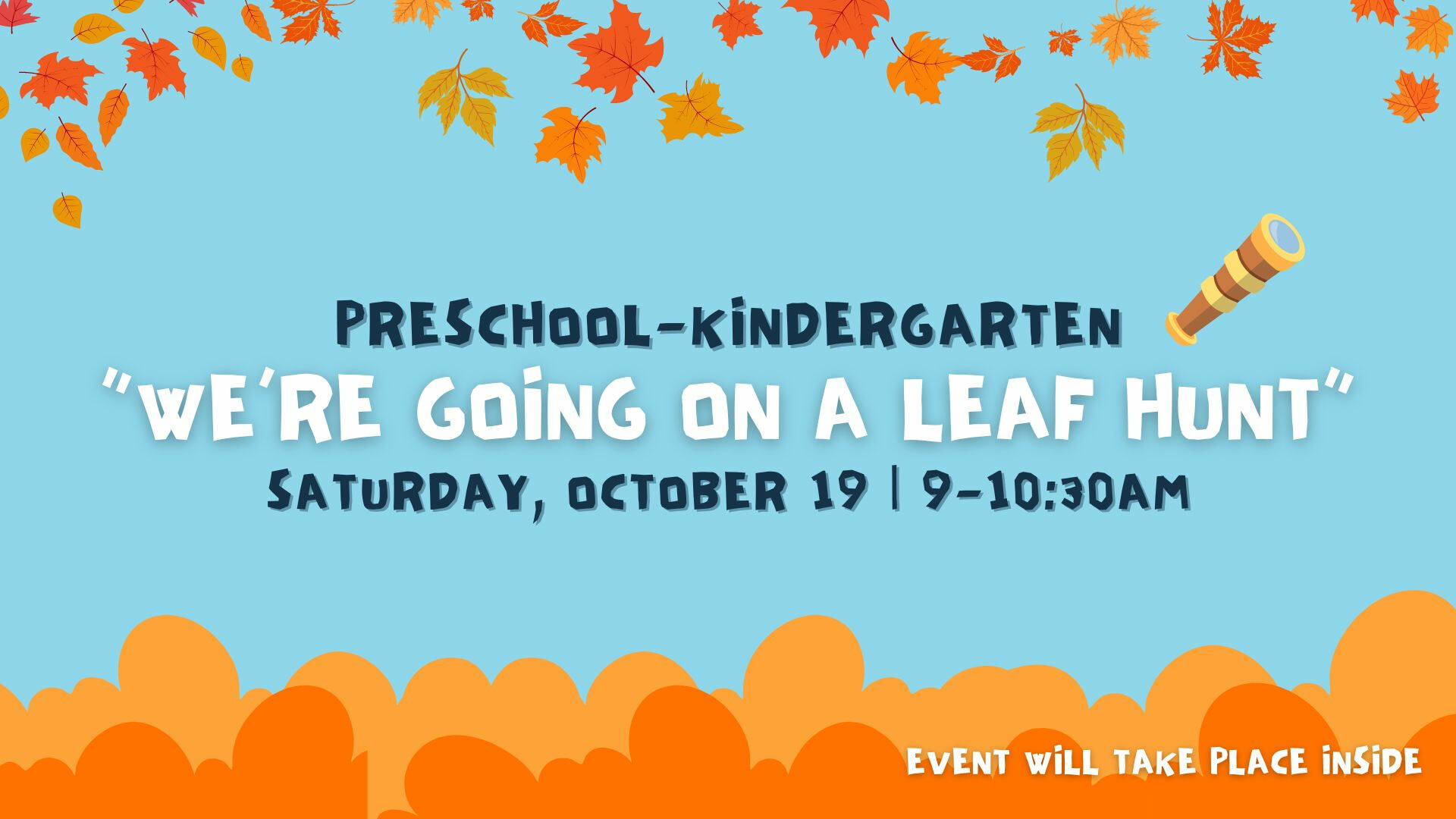 Early Childhood "We're Going on a Leaf Hunt"