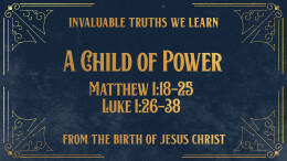 December 8: A Child of Power