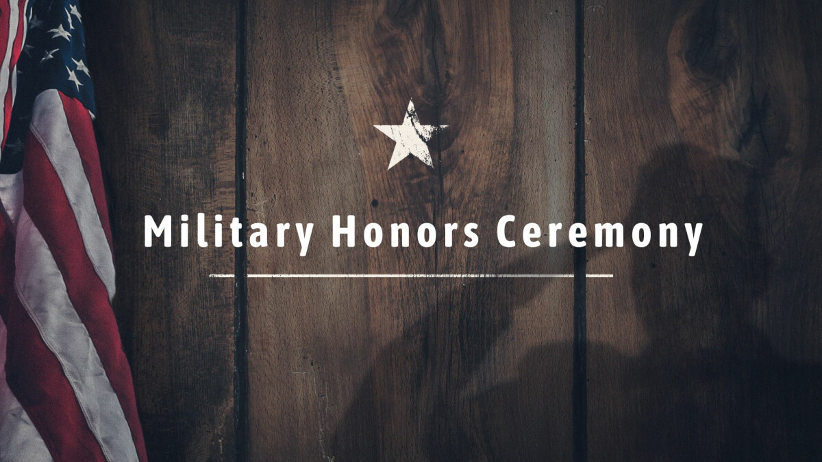 Military Honors Ceremony 