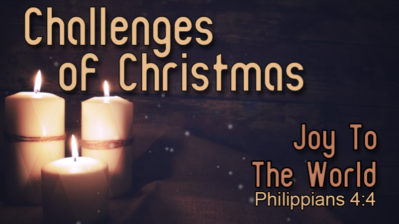 Joy to the World (12/11/16)
