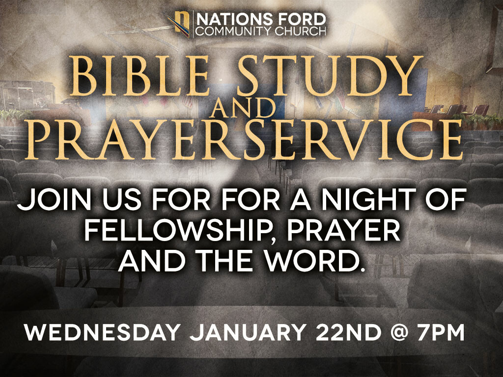 Bible Study & Prayer Service