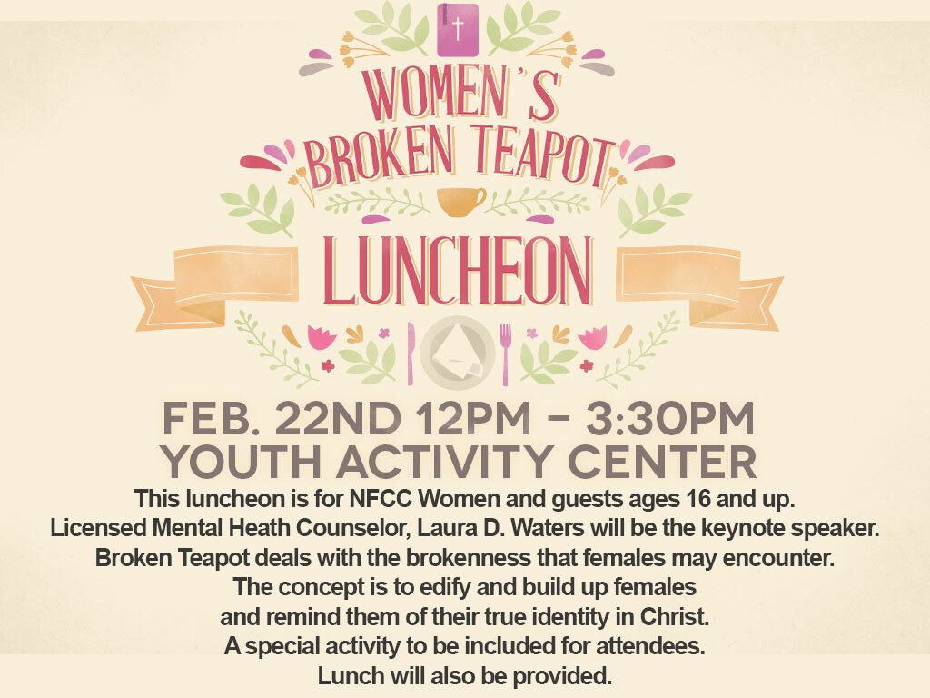 NFCC Women's "Broken Teapot" Luncheon