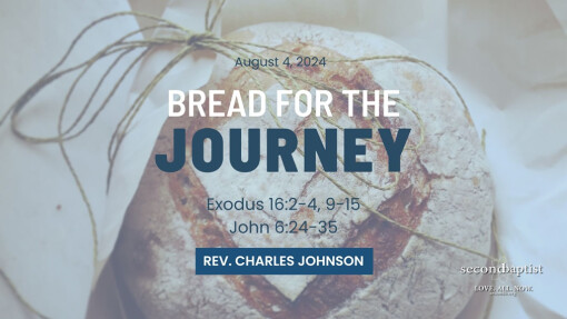 Bread for the Journey | August 4, 2024 | Rev. Charles Johnson