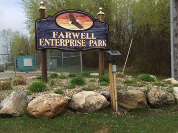 Farwell Enterprise Park Sign