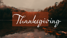 Cultivate Thanksgiving