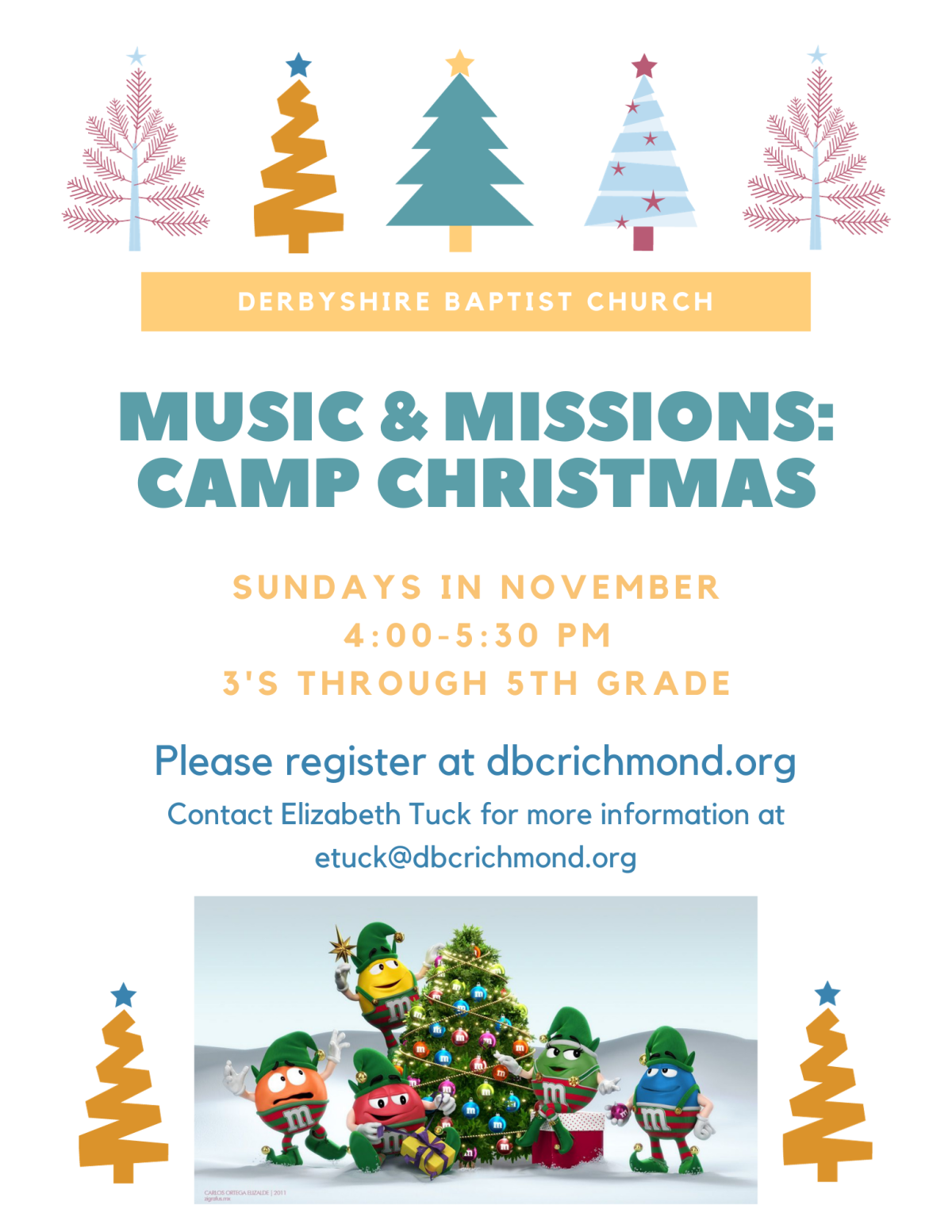 Music and Missions "Camp Christmas" 2023
