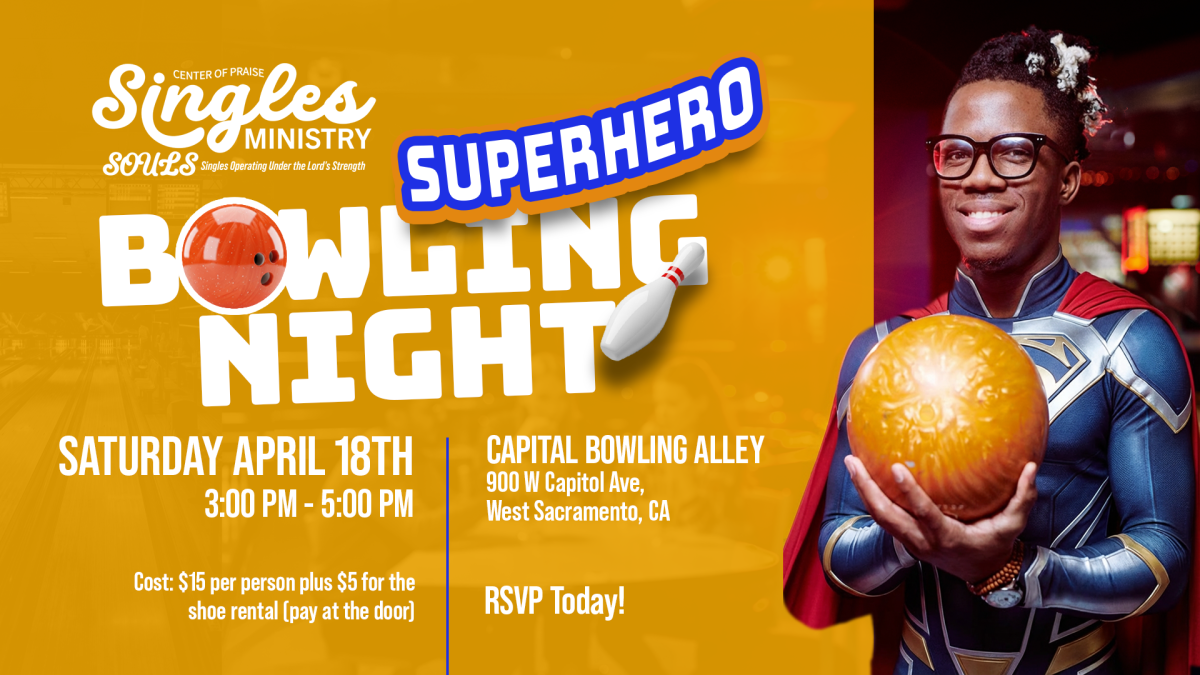 SOULS Singles Ministry Superhero Bowling Night