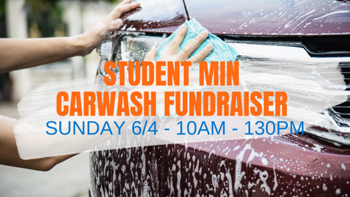 Student Ministry Car Wash 