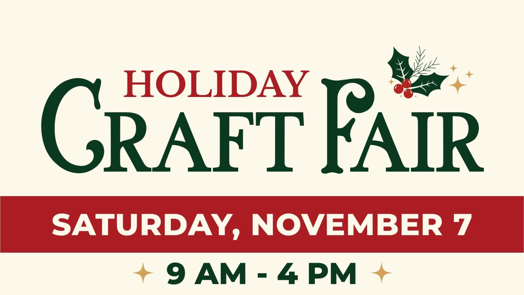 Holiday Arts & Crafts Fair